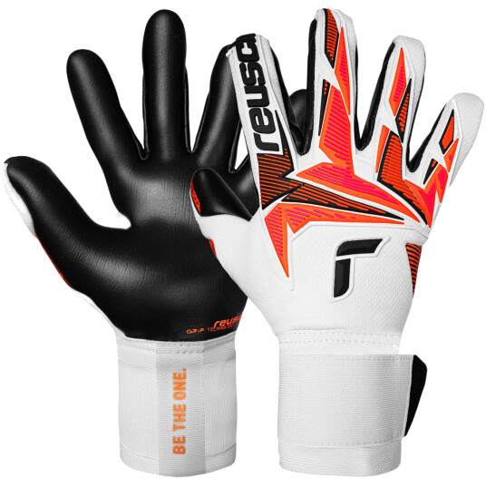 Reusch Attrakt Freegel Gold X Keeperhansker Hvit/Rød/Svart 8,5 Reusch Attrakt Freegel Gold X Keeperhansker Hvit/Rød/Svart 8,5