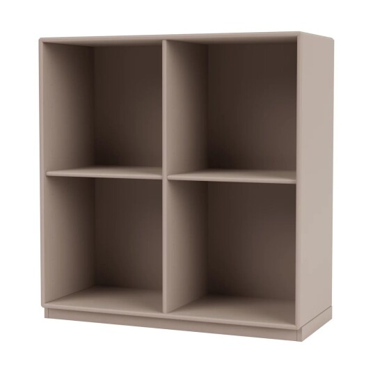Montana SHOW hylle 69,6 x 69,6 cm, sokkel 3 cm 137 Mushroom