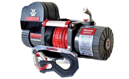 Warrior Winches 95DVA12 Samurai Vinsj 9500lb Premium SD 12V Armortek Syntetisk Warrior Winches 95DVA12 Samurai Vinsj 9500lb Premium SD 12V Armortek Syntetisk