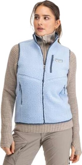 Bergans Women"s Lunnan Pile Fleece Vest Cool Blue S Bergans Women"s Lunnan Pile Fleece Vest Cool Blue S