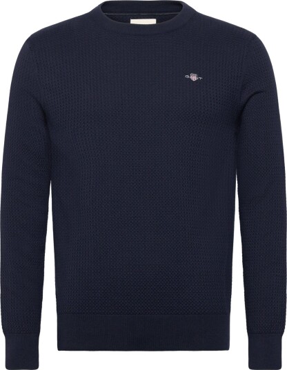 Gant | Textured Cotton C Neck | M