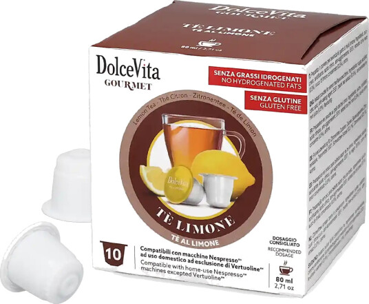 Dolce Vita | Sitronte 10 kapsler til Nespresso®