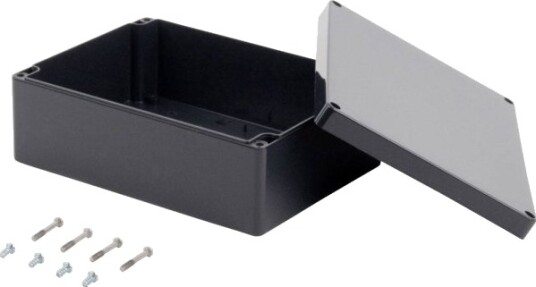 Tru Components KST 223 03223000 200 × 150 × 75 mm ABS Skifergrå
