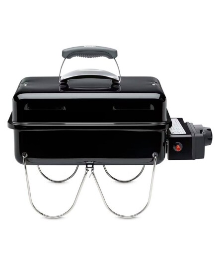 Weber Go-Anywhere Gassgrill 2.1 kW - Portable Svart Weber Go-Anywhere Gassgrill 2.1 kW - Portable Svart
