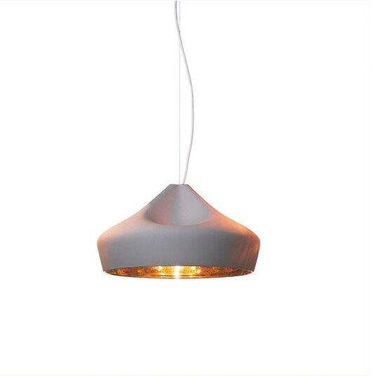 Marset Pleat Box Taklampe 47 Grå & Gull