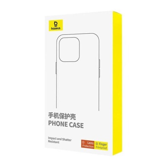 Baseus Clear Case iPhone 15 + tempered glass Baseus Clear Case iPhone 15 + tempered glass