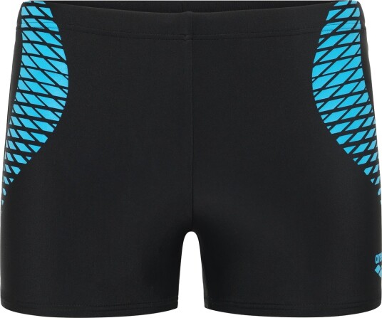 Arena Men"s Arena Openings Swim Short Black Turquoise   Black   90