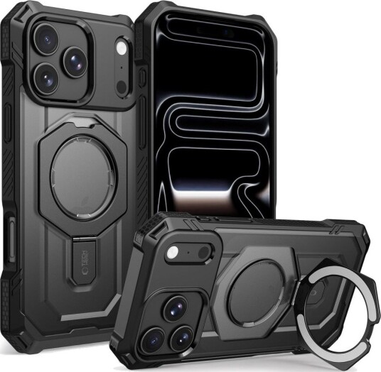 Tech-Protect MagForce MagSafe-etui til iPhone 17 Pro Max / 18 Pro Max – matt svart