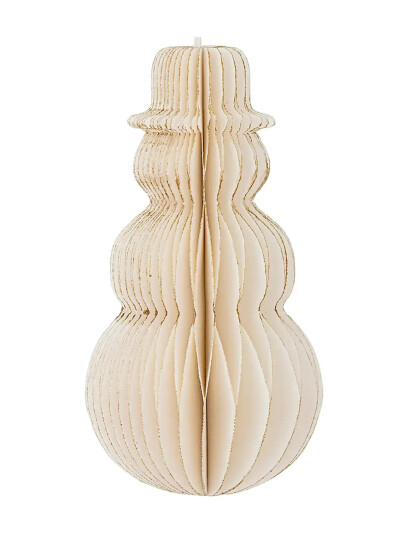 Bloomingville Felip Ornament - Cream - Ø 8 CM Bloomingville Felip Ornament - Cream - Ø 8 CM