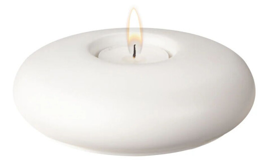 Scandi Living Stone lyslykt Ø 13 cm Hvit