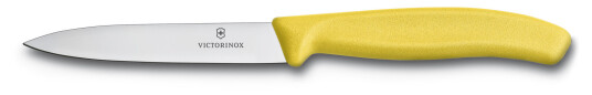 Victorinox Grønnsaks- og Skrellekniv Spiss 10 cm Nylonhåndtak Gul Victorinox Grønnsaks- og Skrellekniv Spiss 10 cm Nylonhåndtak Gul