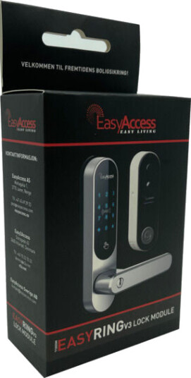 Easy Access EasyRing V3 Elektronisk Kodelås og Ringeklokke Modul Easy Access EasyRing V3 Elektronisk Kodelås og Ringeklokke Modul
