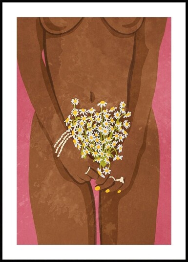 Wearing Floweers Plakat Plakat / 100x150cm Wearing Floweers Plakat Plakat / 100x150cm