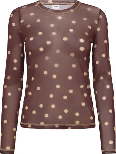 Nümph Nusine Mesh Blouse Brown M