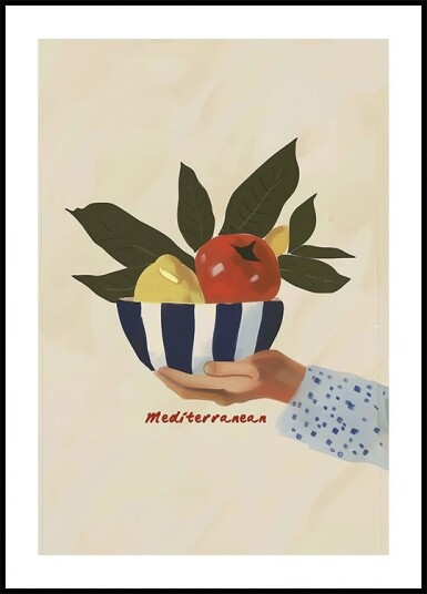 Fruitful Harmony Plakat / 40x50cm