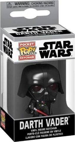 Funko Pop! Raktų Pakabutis: Žvaigždžių Karai Darth Vader 10 Cm