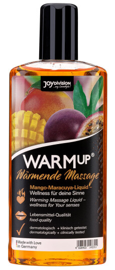 JoyDivision WARMup Varmende Massasjeolje med Smak 150 ml   - Oransje