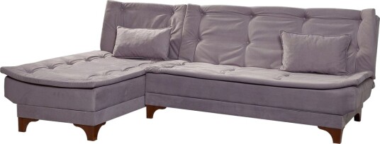 Riversdale Sovesofa med Sjeselong 4 seter Lys grå Riversdale Sovesofa med Sjeselong 4 seter Lys grå