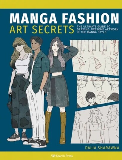 Manga Fashion Art Secrets Av Dalia Sharawna