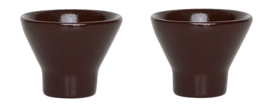 Oyoy Yuka eggekopp 2-pk Dark terracotta Oyoy Yuka eggekopp 2-pk Dark terracotta