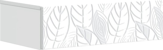 vidaXL Vegghengt Sidebord Hvit 59 x 34,5 x 17 cm Konstruert tre