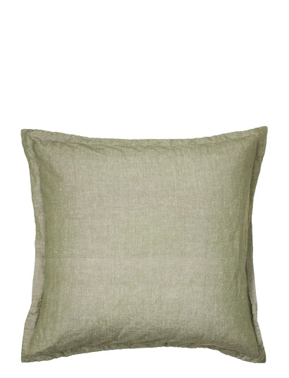 Broste Copenhagen Linn Pudebetræk - Green - 60X60CM Broste Copenhagen Linn Pudebetræk - Green - 60X60CM