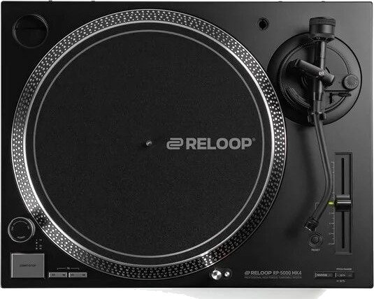 Reloop RP-5000 MK4 Profesjonell DJ Platespiller Svart