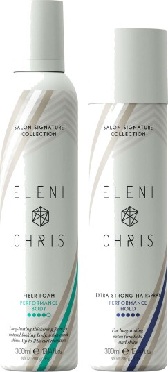 Eleni&Chris Bundle Fiber Foam 300 ml & Extra Strong Hairspray 300 ml Eleni&Chris Bundle Fiber Foam 300 ml & Extra Strong Hairspray 300 ml