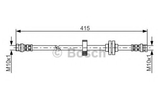 Bremseslange BOSCH 1 987 476 999