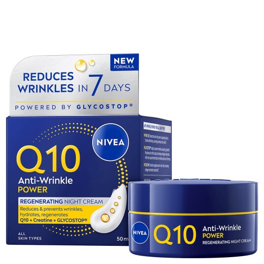 NIVEA Q10 Power Replenishing Night Cream 50 ml