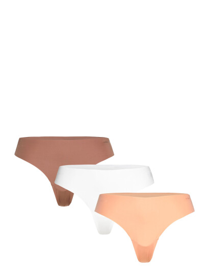 Björn Borg Invisible Thong 3P - Beige - M