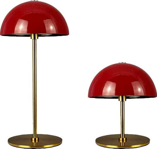 Dyberg Larsen Along 2 mini bordlamper Rød Bordlamper