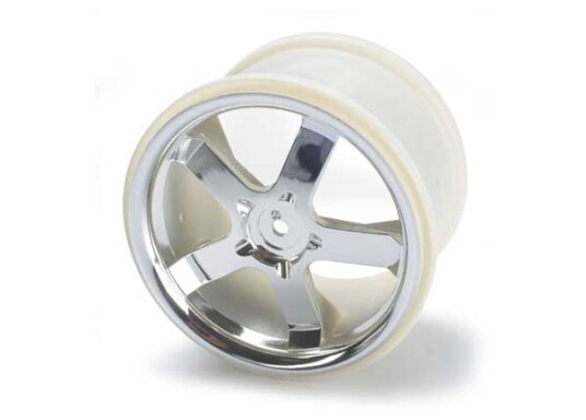Traxxas 5373 Wheels Hurricane Chrome 14mm 3.8" 2 Traxxas 5373 Wheels Hurricane Chrome 14mm 3.8" 2