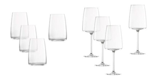 Zwiesel Vivid senses vinsett 8 deler 50/53 cl Zwiesel Vivid senses vinsett 8 deler 50/53 cl