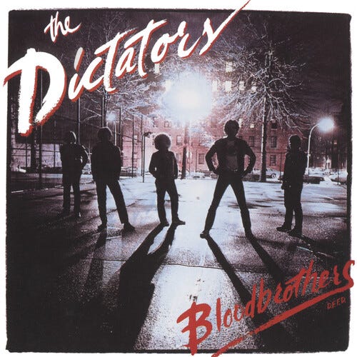 The Dictators Bloodbrothers CD The Dictators Bloodbrothers CD