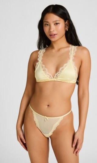 Hunkemöller String Fruity Gul