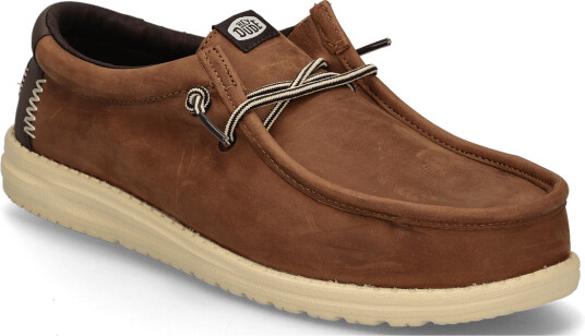 Hey Dude Wally Full Grain Leather Brown 46
