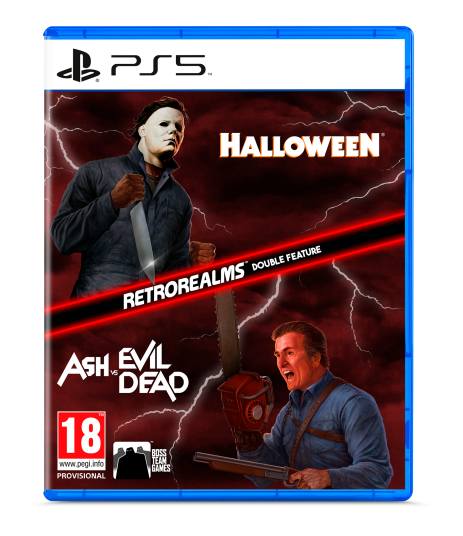 Halloween and Ash vs Evil Dead RetroRealms Double Feature PS5 Halloween and Ash vs Evil Dead RetroRealms Double Feature PS5