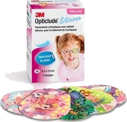 Opticlude Øyelapp Sil Jent Mid