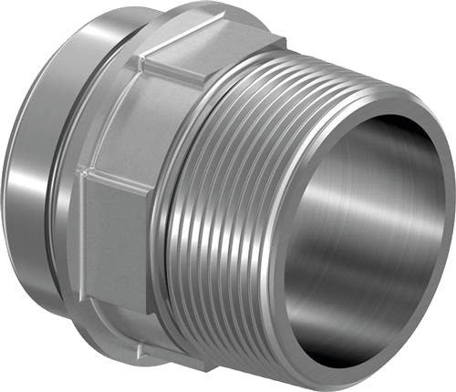 Uponor 3" RS Adapternippel for Modulære Stigerørsystemer