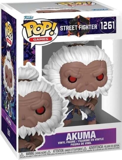 Funko POP! Street Fighter 6 - Akuma With Chase figur