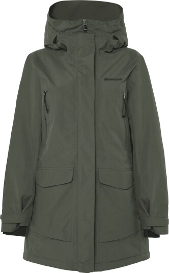 Didriksons Felia Parkas Dame Deep Green 48(4XL)
