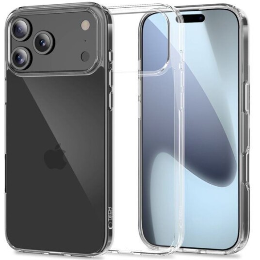 Tech-Protect Flexair Hybrid Mobildeksel for iPhone 17 Pro Gjennomsiktig