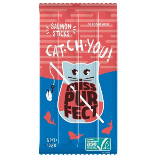 Miss Purfect Cat Sticks Laks 40 G