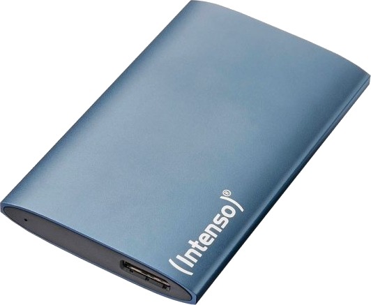 Intenso Premium Ekstern SSD Harddisk 500 GB Blå 3823455 Intenso Premium Ekstern SSD Harddisk 500 GB Blå 3823455