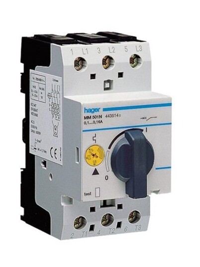 Hager Motor starter 2.4-4.0a (3250614435218)