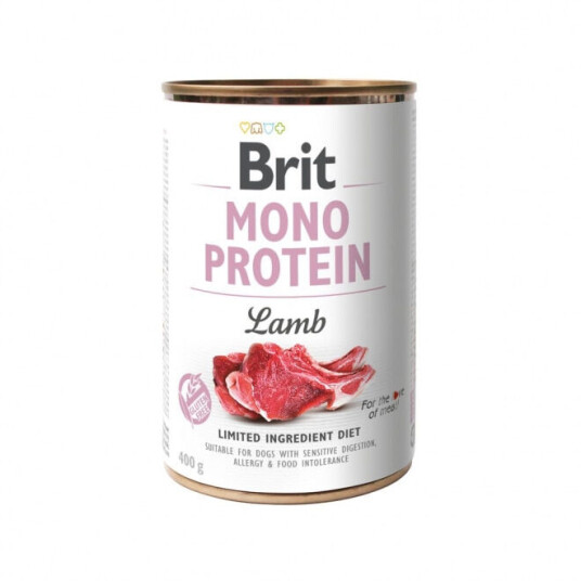 Brit Care Våtfôr til Hund med Lam 400 g - Mono Protein