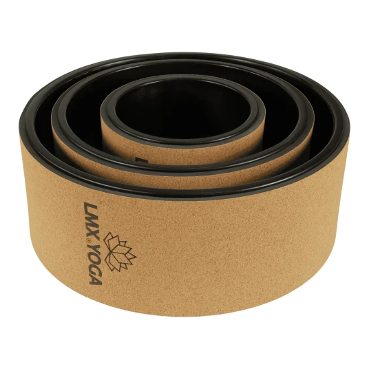 LMX. Yoga Hjul Sæt 3 stk Cork LMX. Yoga Hjul Sæt 3 stk Cork