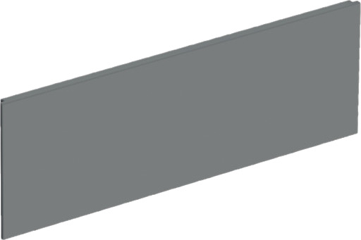 IFÖ front 16x580x193mm t/SUS60 øverst grå