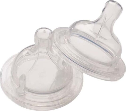 Klean Kanteen Baby Nipple - Medium 2-pack OneSize, Clear